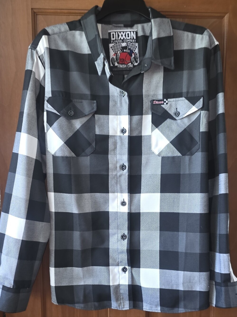 Women’s Dixxon Buffalo Plaid Finish Line Flannel Like New Dixon